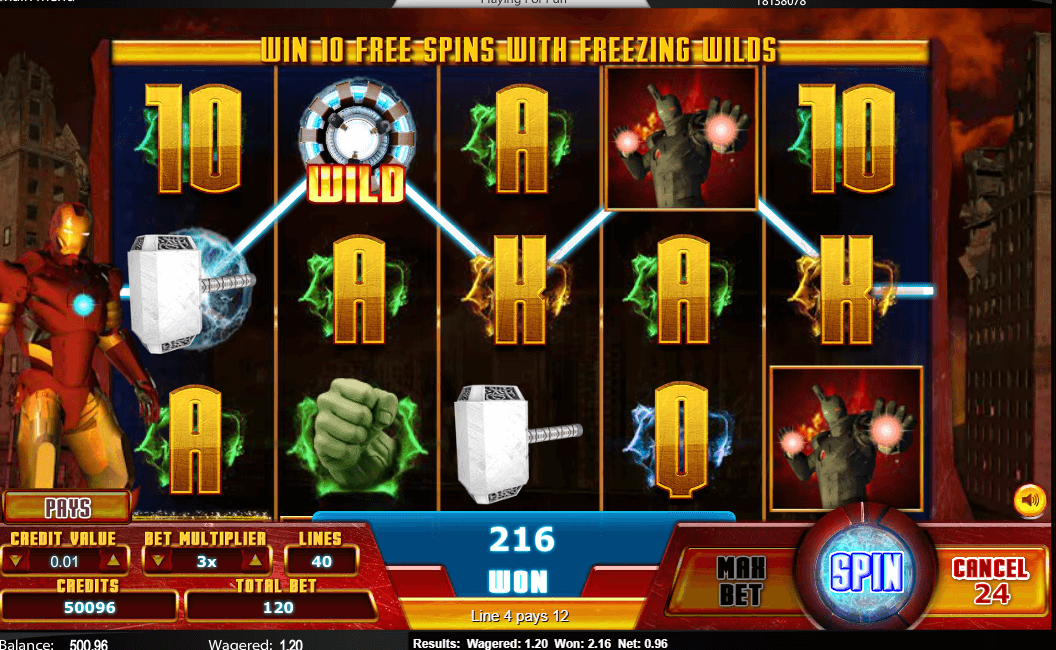 action heroes slot