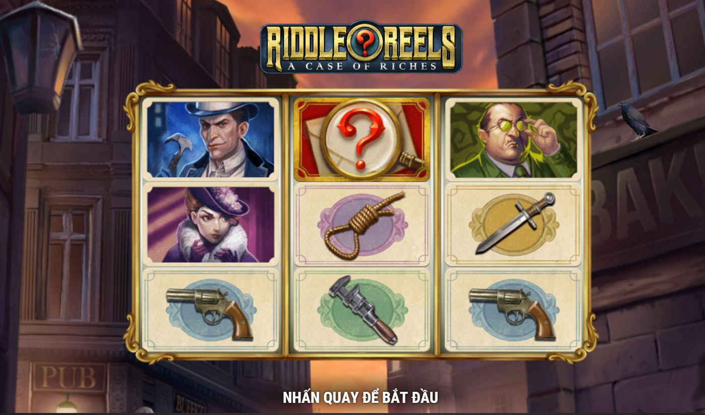 Game quay hũ Riddle Reels: A Case of Riches - Câu chuyện của sự giàu có
